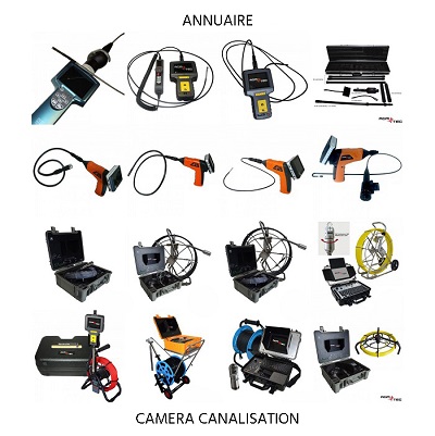 Endoscope Industriel, Caméra d'inspection Endoscope à Deux Têtes